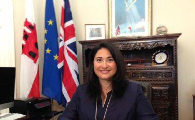 Archive photo of Samantha Sacramento, Gibraltar's Minister for Equality. 